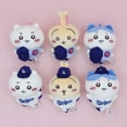 thumbnail image 3 of New Chiikawa Hachiwera Usagi Chii Cute Plush Toy Bag Hanger Accessory Earrings Nagano Plush doll keychain pendant, 3 of 12