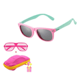 thumbnail image 1 of Gafas De Sol Bloosom  De Moda Para Niños Rosa/Verde, 1 of 4