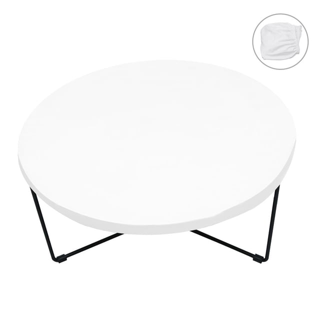 Naiovety Limpie el mantel Mantel de poliéster Fácil de limpiar Cubierta de impermeable Estilo minimalista Cubierta de a prueba de Cubiertas para muebles de jardín No.2 Naiovety HA023957-02