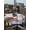 gray, variant on Outdoor Tablecloth with Umbrella Hole and Zipper, Grey Snowman Christmas Round Table Cloth 54 Inch Waterproof Tablecloth, Snowflake Red Truck Xmas Tree Gifts Picnic Table Cover for Patio Camping