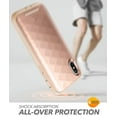 thumbnail image 4 of iPhone XS Case, iPhone X Case, Clayco [Hera Series] Full-body Rugged Case with Built-in Screen Protector for Apple iPhone XS 2018/iPhone X 2017 Release, 4 of 8