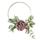 thumbnail image 2 of de aro artificiales, colgante de Floral, colgantes de pared para puerta de granja, telón de fondo decorativo para el , estilo F Estilo F 25cm Macarena Guirnalda de flores, 2 of 8