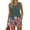 Cyan(American Flag Stars Striped), variant on 250 Anniversary Usa Flag 2 Piece Sets for Women Summer Womens Short Sets America 250 Flag Square Neck Sleeveless Tank Top and Drawstring Shorts Summer Outfits Beige L