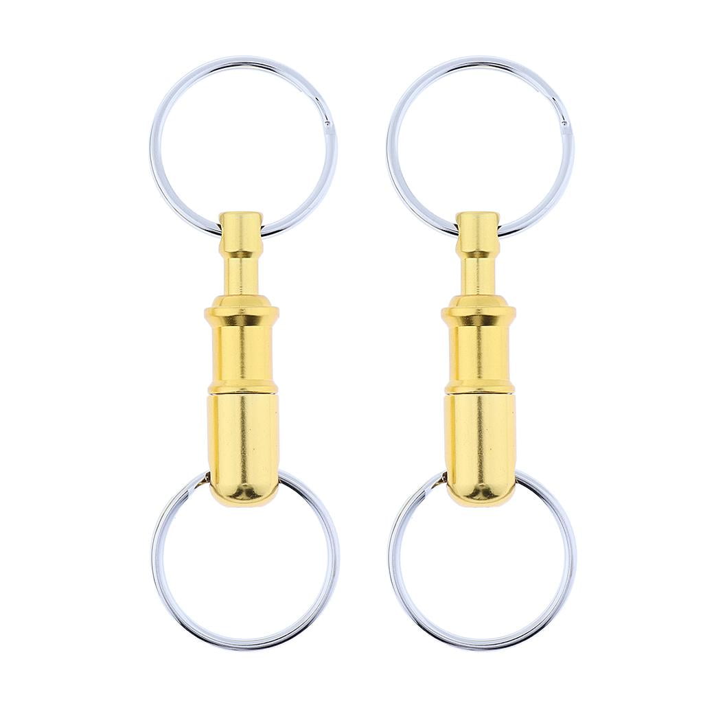 8 Piece Break Rings, Separate Car Keys, Quick Release