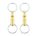 thumbnail image 2 of 2 Pieces Breakaway Key Separate Car Keys Quick Release Keychain en, 2 of 4