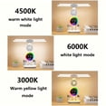 thumbnail image 4 of 1/2-Pack Smart Touch LED Desk Lamp with Eye-Caring Lighting, Built-in Fan & Night Light, 3-Level Dimmable Brightness & Color Temp, USB Powered for Home Office Dorm Reading, 4 of 12
