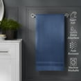 thumbnail image 2 of Hotel Style Luxury Bath Towel, 100% U.S. Cotton, Washed Indigo, 2 of 9