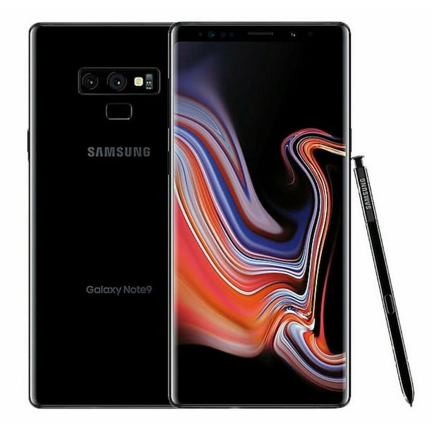 Restored Samsung Galaxy Note 9 SMN960U 128GB Midnight Black GSM