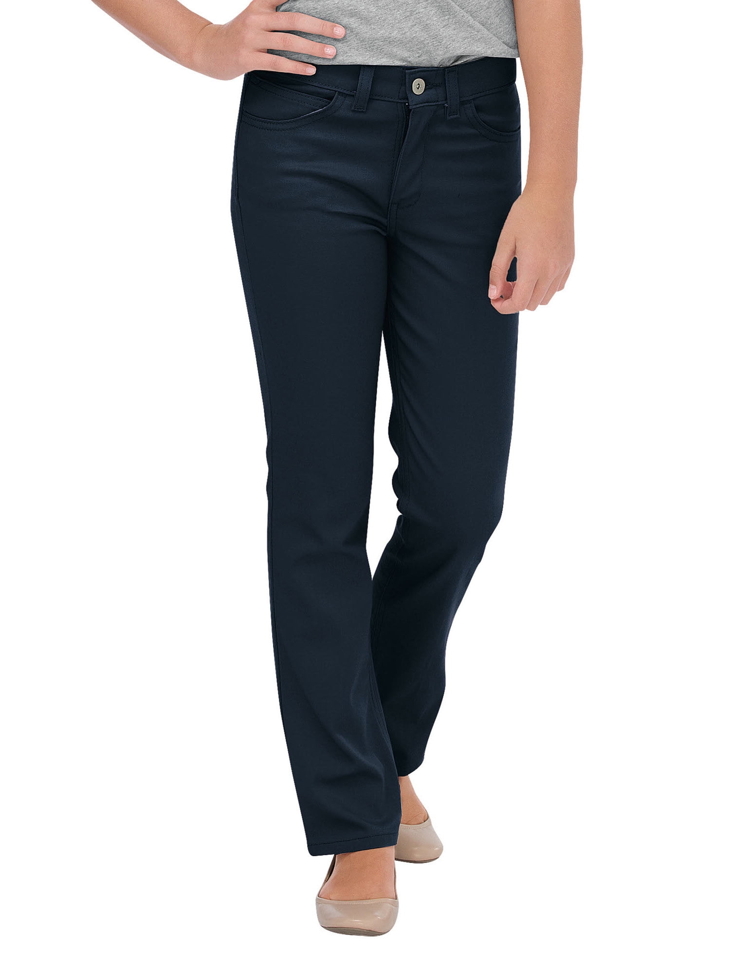 Dickies Girls School Uniform Skinny Fit 