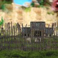 thumbnail image 4 of ColoMX 4 mini vallas falsas para jardín de hadas en miniatura. Valla de simulación para miniadornos de jardín., 4 of 7