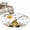 White, variant on Yellow Gnomes 2'x6' Runner Rugs for Hallway Kitchen Bedside Non Slip Washable, Spring Floral Bees Daisy Branches Wooden Entryway Rug Runners with Rubber Backing, Long Carpet Runner for Laundry Room