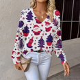 thumbnail image 1 of Chandails d'Automne Grande Taille pour Femmes Chandails de Noël pour Femmes 2025 Col Rond Vacances d'Hiver Mignons Pulls Violets TG, 1 of 7