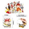 thumbnail image 3 of MALLMALL6 36 Counts DIY Firefighter Face Stickers for Birthday Party, 3 of 4