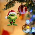 thumbnail image 4 of Adorno Grinch Árbol de Navidad Creative Craft Collection de 8 cm para interior (20), 4 of 6