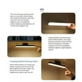 thumbnail image 2 of LED Makeup Lamp USB Light Hanging Lodestone Switch Mirror Lights Stepless Desk Lights Reading Night-light for Home Office Dormitory Cabinet Type 2, 2 of 9