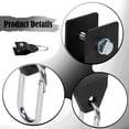 thumbnail image 4 of DYNWAVECA Power Rack Attachments for Strength Training Steel Heavy Duty for Home Gym with Quick Connect Buckles Upgrade Power Rack Band, 4 of 10
