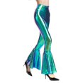 thumbnail image 1 of Pantalon Évasé Taille Haute à la Mode pour Femmes, Tendance Colorée, 1 of 6