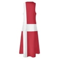 thumbnail image 5 of Flag of Denmark (Dannebrog) Long Dress dresses for official occasions clothes for woman clothes, 5 of 6