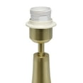 thumbnail image 6 of Creekwood Home 19.5" Stylish Contemporary Hourglass Table Lamp, for Living Room, Bedroom, Office, Dining Room, Entryway, Gold, 6 of 8