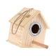 thumbnail image 4 of Casa nido de madera para pájaros con poste colgante, cabaña nido para patio con árbol 215 cm x 16 cm x 183 cm, 4 of 9