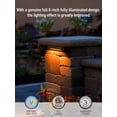thumbnail image 3 of 6 Pack 5CCT 8 Inch LED Low Voltage Step Lights, 12-24V AC/DC Deck Light, Aluminum, Oil Rubbed Bronze, 1800K/2700K/3000K/4000K/5000K, 3 of 7