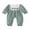 Green, variant on aturustex Infant Baby Girls Christmas Jumpsuit 0 3M 6M 12M Newborn Santa Claus/Christmas Tree Embroidery Romper Long Sleeve Crew Neck Bodysuits Toddler Little Girl Fashion Loose Casual Daily Clothes