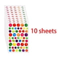 thumbnail image 1 of 3-45sheet Reward Stickers for Children Colorful Star Heart Dot Behavior Chart Scrapbook Sticker Student Teacher Supplies, 1 of 1