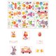 thumbnail image 1 of Calcomanías de pared YONGSHENG 9 hojas Feliz Pascua PVC, 1 of 5