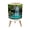 Color 3, variant on Small Trash Can with Lid Mountain Waterfall Vibrant Sunset Landscape Flowers 1.8 Gallon Dog Proof Trash Can Round Garbage Can Waste Bin Wastebasket for Bathroom Bedroom Living Room