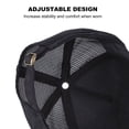 thumbnail image 3 of Baseball Cap, Breathable Unisex Baseball Hat Black  for Shopping, 3 of 7