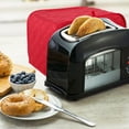 thumbnail image 4 of Toaster Cover Soft Lightwight Polyester Small Appliance Cover Machine Washable Bread Maker Protective Cover, 4 of 8