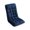 Navy, variant on COM1950s Solid Color Chair Cushion,Office Seat Cushion with Thickened Padding,Recliner and Rocking Chair Pad,Soft Corduroy Fabric,Multi-Use Accent Seat Cushion for Indoor and Outdoor