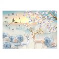 thumbnail image 1 of DIY 5D Diamante Pintura Diamante Pintura Por Números Kits Reloj de Pared, Completo, 70 × 50cm Sunnimix Kits de pintura de diamante 5D DIY, 1 of 8