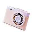 thumbnail image 2 of Wosthever Ventilador pequeño con cuello colgante, ventiladores personales ajustables para dormitorio, gimnasio, 3 velocidades, accesorios de Electrodomésticos Rosado Wosthever HA065100-04B, 2 of 6