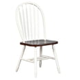 thumbnail image 3 of Sunset Trading Andrews 5-Piece 60" Arrowback Extendable Wood Dining Set in White, 3 of 6
