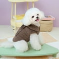 thumbnail image 3 of Sleeveless Windproof Winter Coat for Small Dogs and Cats with Adorable Ear Pockets and Secure Belt Loop, 3 of 4