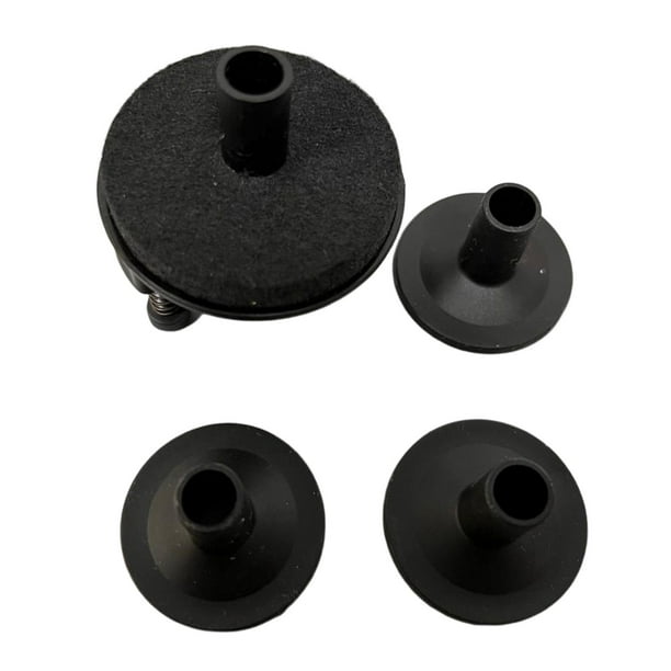 Fundas de repuesto para platillos, kit de batería, piezas para instrumentos de percusión Negro