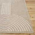 thumbnail image 5 of Livabliss Washable Rugs for Living Room, 2x3 Lyna Modern Beige Area Rug, Bedroom Dining Room Home Decor Stain Resistant Carpet (2' x 2'10"), 5 of 7