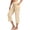 Beige #039, variant on Women's Yoga Pants with Pockets High Waist Stretch Pants Tummy Control Workout Pants, M