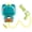 Frog, variant on Backpack Water Toy, Pull-Cord Backpack Water Toy - Fun And Cute, Animal-Shaped, Suitable For Beach Play And Backyard, 7*8 Inches.