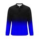 thumbnail image 5 of Blusa y camisa de manga larga con cuello vuelto para hombre, informal, con cuello vuelto, estampado, para fitness, deportiva, de manga larga, de poliéster, 5 of 5