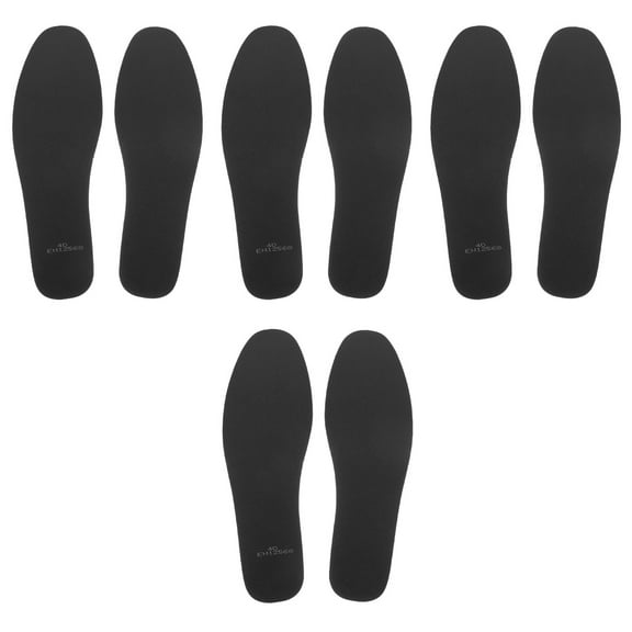 FRCOLOR 4 Pairs  of Manganese Steel Shoe Insoles Sturdy Shoe Insoles Anti-nail Insoles Shoe Accessories