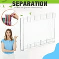 thumbnail image 5 of Organisateur de Rangement Réglable pour Cuisine et Salon Support Acrylique Fonctionnel avec 5 Compartiments Design Gain de Place pour une Organisation Efficace, 5 of 5