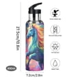 thumbnail image 5 of Unicorn Water Bottles Insulated Thermos Kids Stainless Steel Bottle with Straw Lid Flask Leakproof for Sports Gym 20 oz, 5 of 7