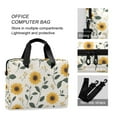 thumbnail image 4 of FORMRS 16" Laptop Sleeve Bag Carrying Case with Handle Travel Shoulder Briefcase, Sunflower Pattern, 4 of 8