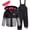Ebony/Grey, variant on Girls Snow Suit- Heavyweight Water-Resistant Ski Jacket and Snow Bibs for Girls 2 Piece