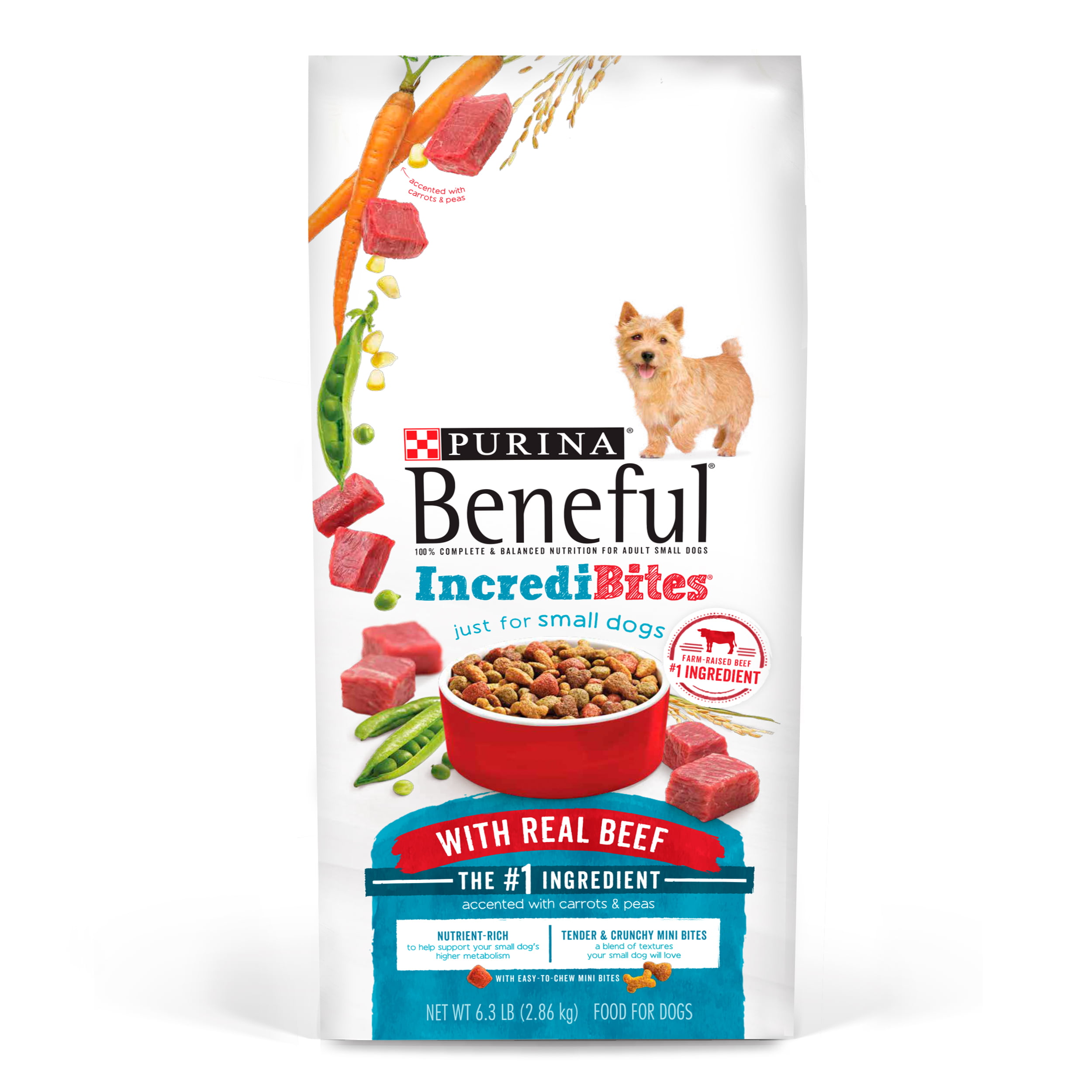 Small Breed Dry Dog Food, 3.5 lb. Bag 