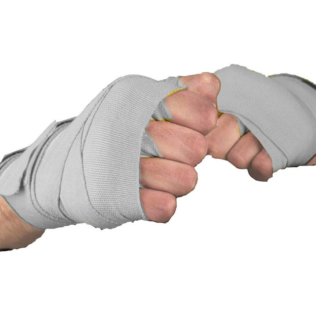 Bandage en Coton Bandage de Poignet de Boxe Bandage de Main Protection de Combat Kickboxing Entraînement