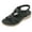 Black, variant on Black Womens Fashion Footwear, Bohemian Fish Mouth Sandals
