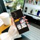 thumbnail image 3 of Elegante funda para iPhone con diseño de calavera floral, compatible con iPhone 15 Pro Max, 14, 13, 12 Pro, 11, 3 of 4
